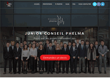 Tablet Screenshot of juniorphelma.fr